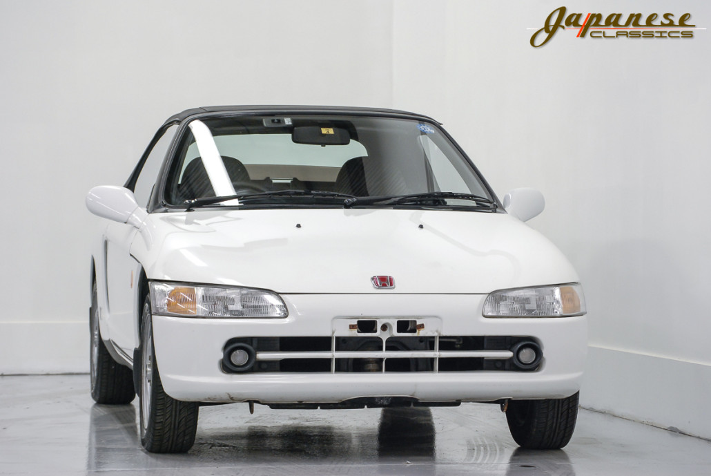 エブロ1/43 EBBRO Honda Beatビート 1991 白W HITE 1991 Honda Beat White – Japanese Classics