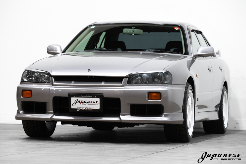 skyline4ドア　ヨンメリ　シルバー skyline4ドア ヨンメリ シルバー 1999 Nissan Skyline R34 GT