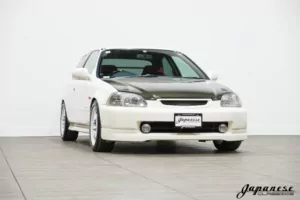 ミニカー Honda Civic Type R 1997 1997 Honda Civic Type R Candy Blue with Carbon Hood 